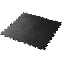 Ecotile Floor Tile X-Joint 5mm Pack of 4 Black