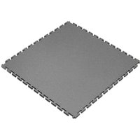 Clarke FLG2 Grey Interlocking PVC Floor Tile (Single)