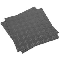 Sealey FT1S Treadplate Floor Tiles - Self Adhesive