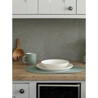 D-C-Fix Self Adhesive Wall Tiles Micro Cement Olive Pack Of 18 Tiles