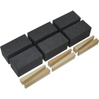 Sealey 50mm x 100mm Floor Grinding Block Set