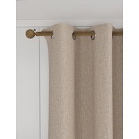 M&S Isabelle Eyelet Blackout Curtains Champagne